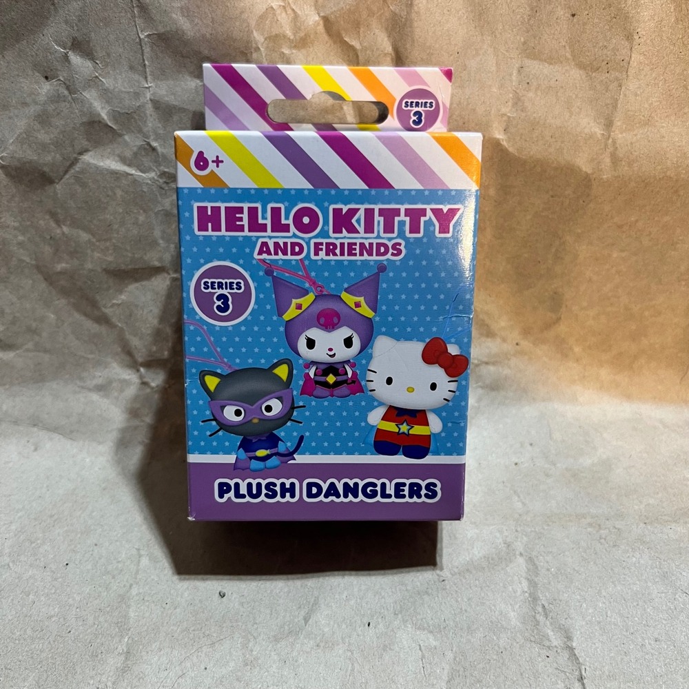 Sanrio Hello Kitty and Friends Series 3‎ Plush Dangler Blue Mystery Blind Box